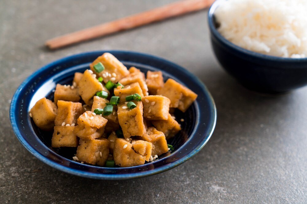 Tofu po koreańsku jako zdrowy posiłek dla sportowców