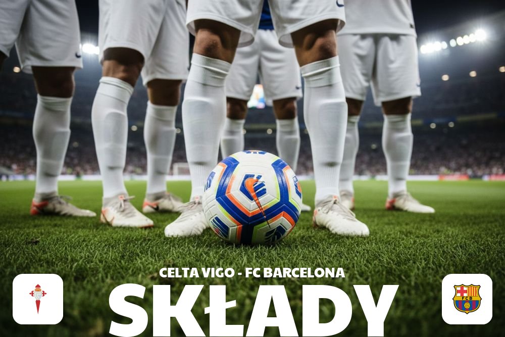 Składy: Celta Vigo – FC Barcelona – porównanie linii defensywnych