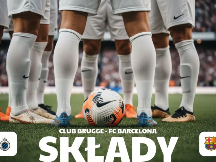 Składy: Club Brugge – FC Barcelona – młodzi zawodnicy w wyjściowym składzie