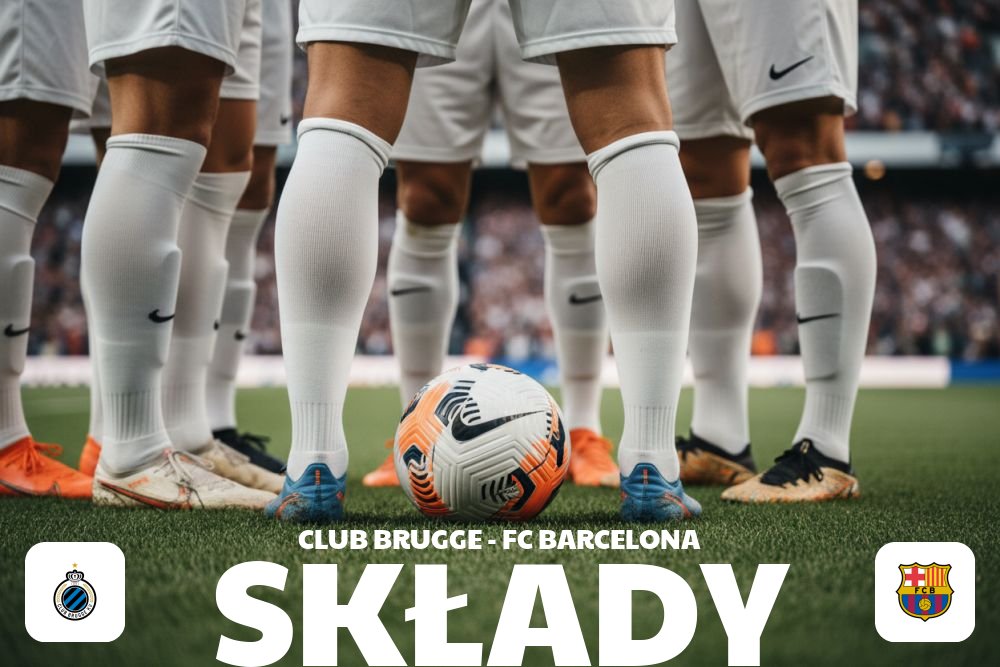 Składy: Club Brugge – FC Barcelona – młodzi zawodnicy w wyjściowym składzie
