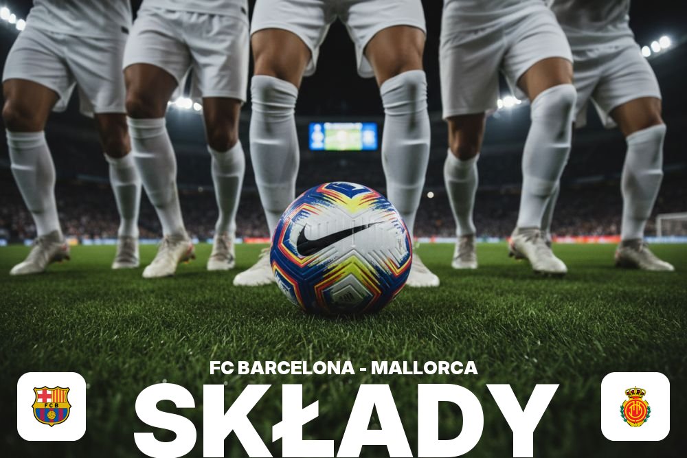 Składy: FC Barcelona – RCD Mallorca – skład wyjściowy i możliwe zmiany