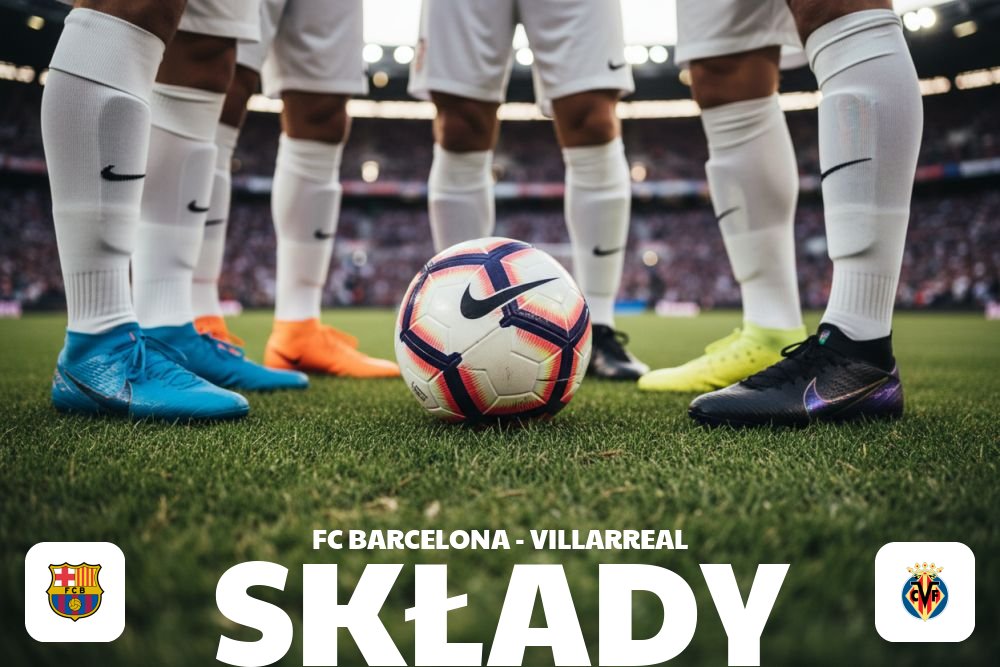 Składy: FC Barcelona – Villarreal – starcie taktyk i jedenastek