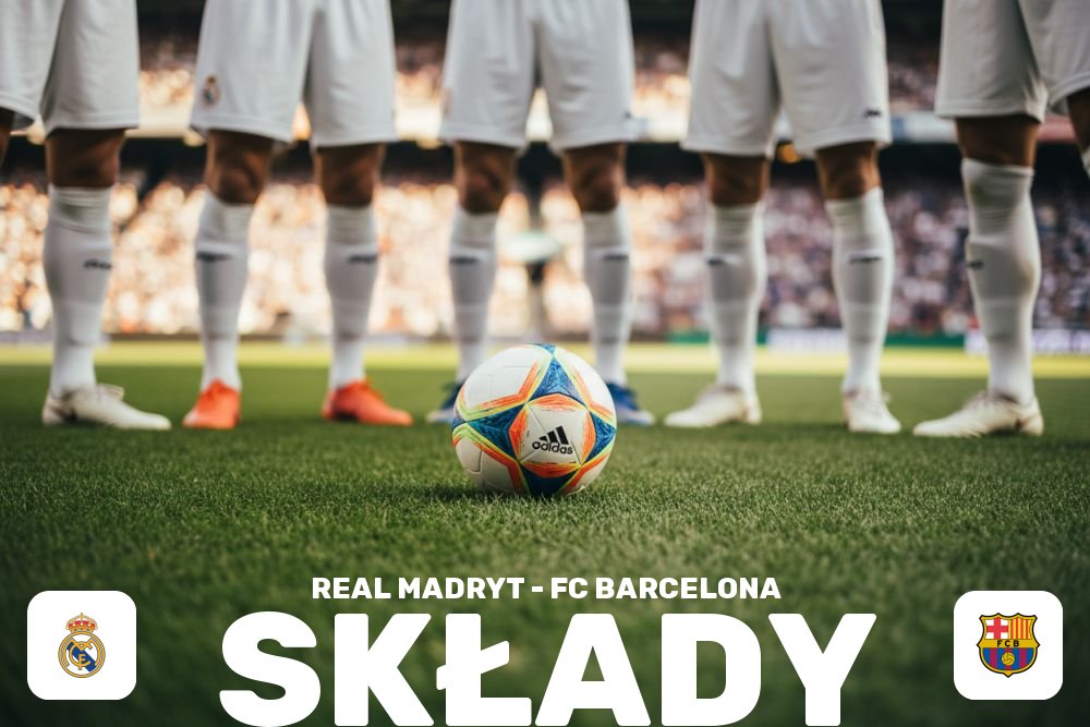 Składy: Real Madryt – FC Barcelona – przewidywane jedenastki i taktyka