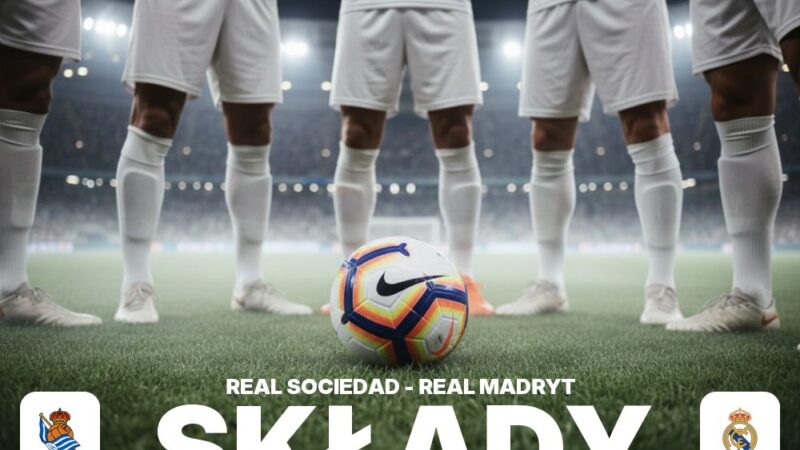 Składy: Real Sociedad – Real Madryt – rotacje Ancelottiego w La Liga