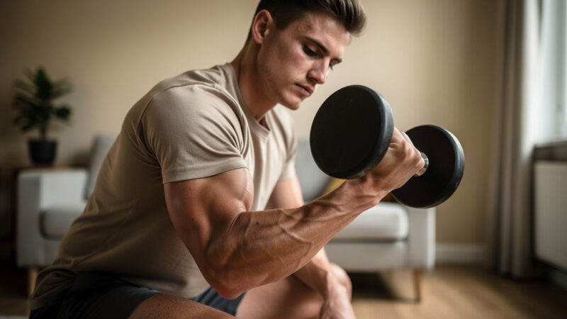 Ćwiczenia na biceps w domu – jak trenować skutecznie?