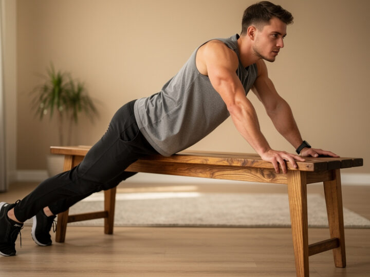 Ćwiczenia na triceps w domu – jak wzmacniać mięśnie?